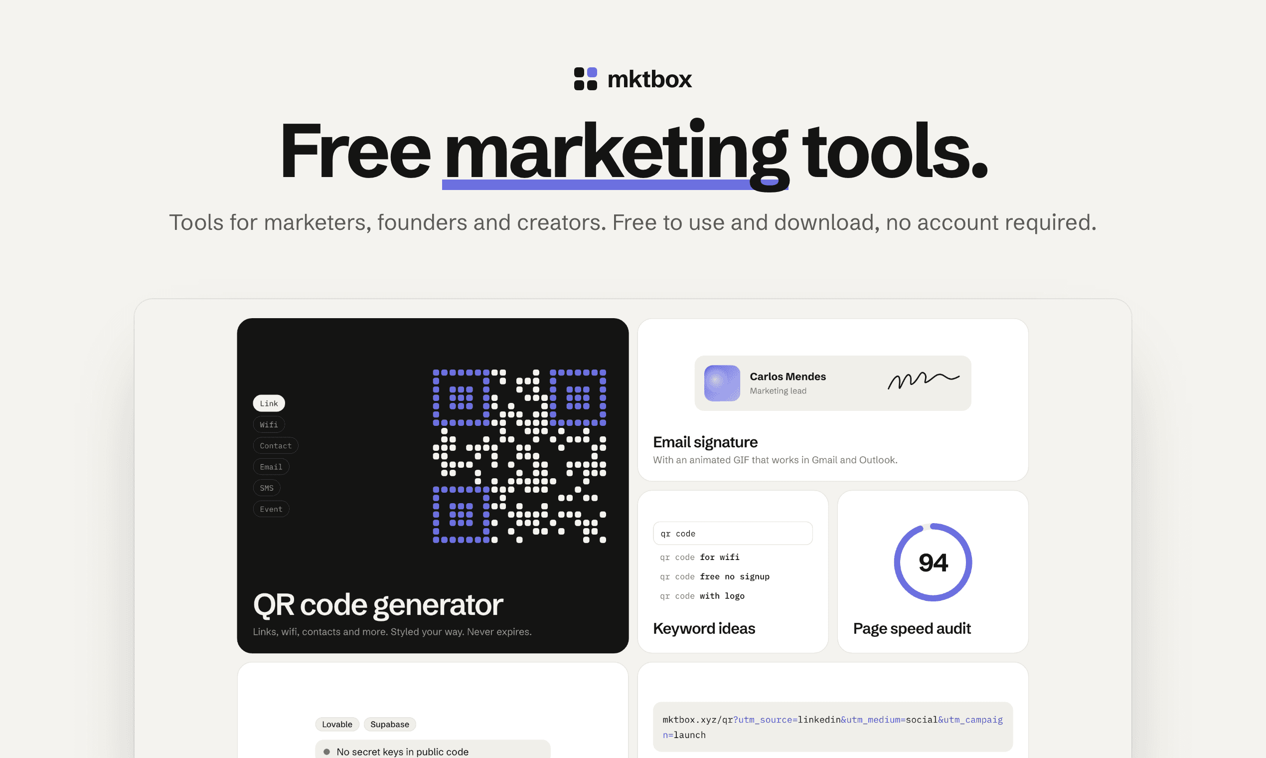 mktbox screenshot